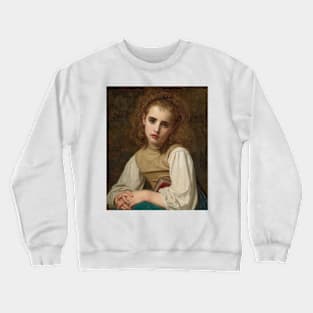 Young Beauty by Hugues Merle Crewneck Sweatshirt